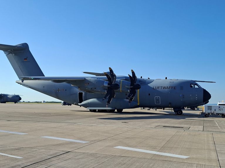Air force transport aircraft are available for earthquake relief in Venezuela.