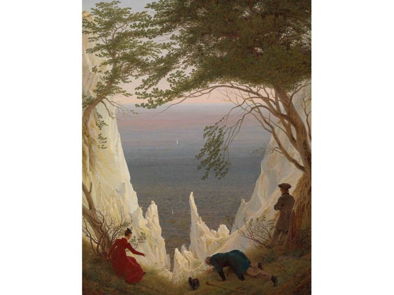 Меловые скалы на острове Рюген, 1818