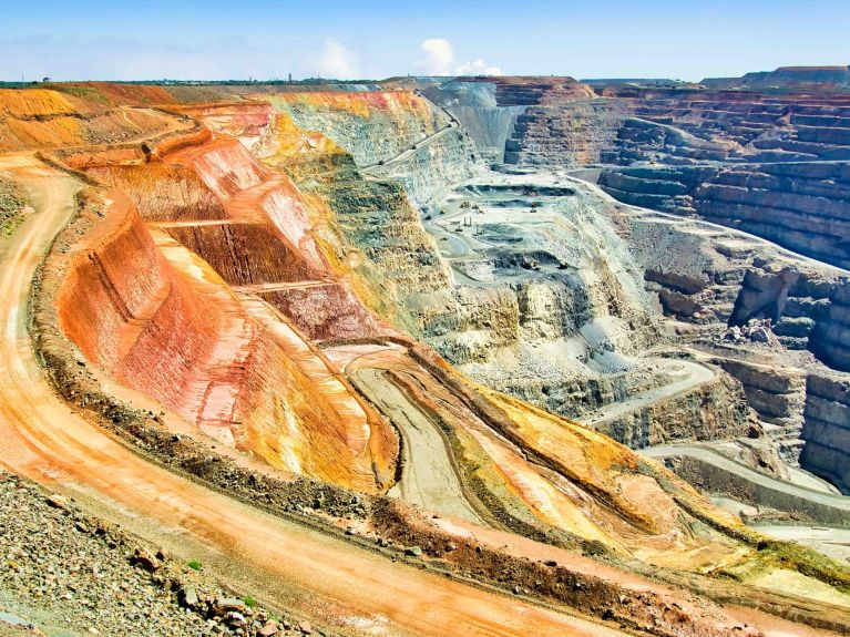 Gold mine in Kalgoorlie, Western Australia Gold mine in Kalgoorlie, Western Australia