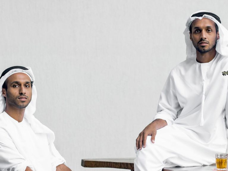 Die Geografen und Stadtplaner Rashid und Ahmed bin Shabib aus Dubai sind Experten für nachhaltige Stadtentwicklung. 