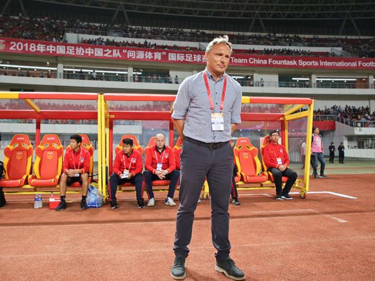 Antoine Hey: the former professional player in Germany’s Bundesliga has been trainer of Myanmar’s national football team since May 2018 