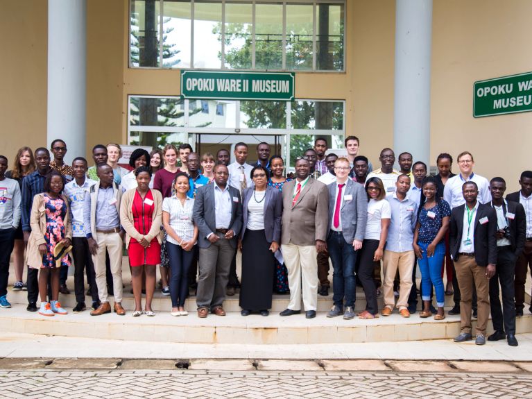 Gruppenfoto von der Summer School 2018 in Ghana