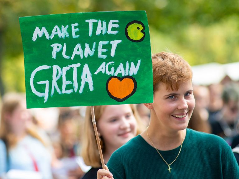 Manifestação de Fridays for Future em Magdeburg