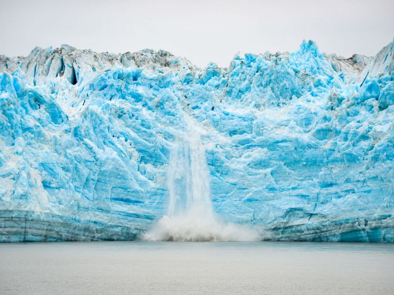 Melting glacier