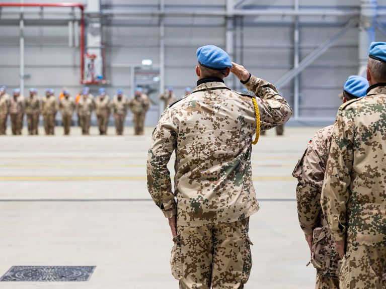 deutsche UN-Soldaten deutsche UN-Soldaten