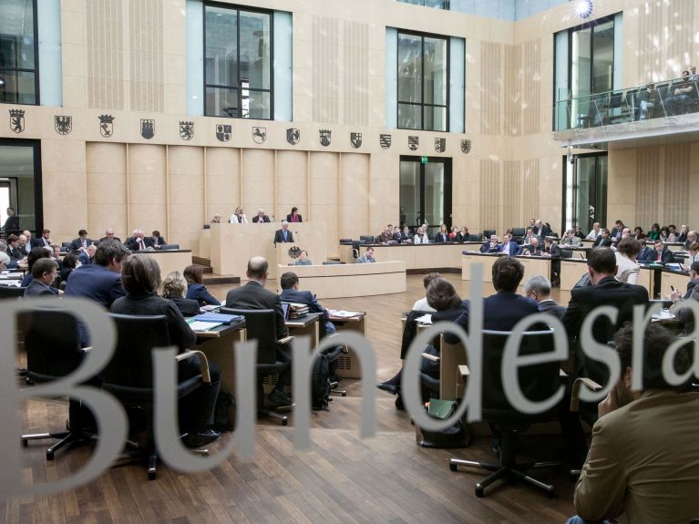 Sitzung im Deutschen Bundesrat