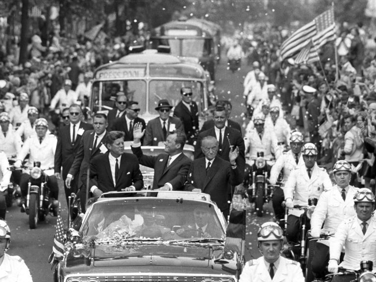 John F. Kennedy in Germany