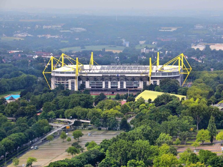 Le stade de Dortmund 