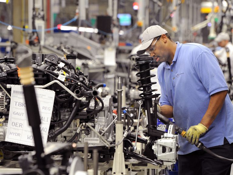 VW works in Chattanooga: highly rated as an employer.