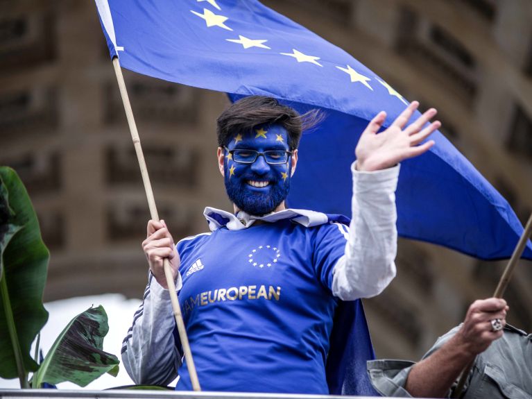 Demonstration for Europe in June 2018 in Munich