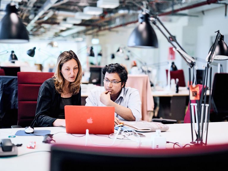 En el TechQuartier de Fráncfort trabajan 100 startups.