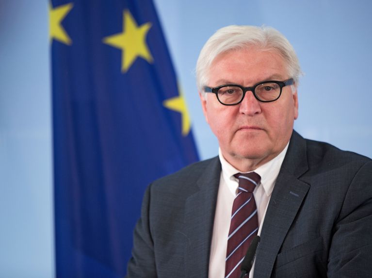 Bundespräsident Frank-Walter Steinmeier bei einem Besuch im EU-Parlament (Archivbild)