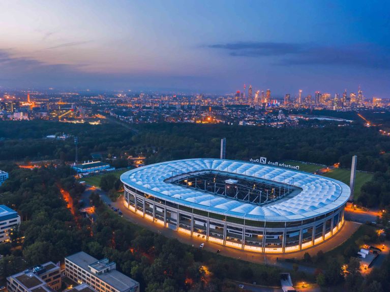 Le stade de Francfort 