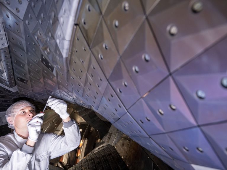 Forschungsreaktor „Wendelstein 7-X“ in Greifswald