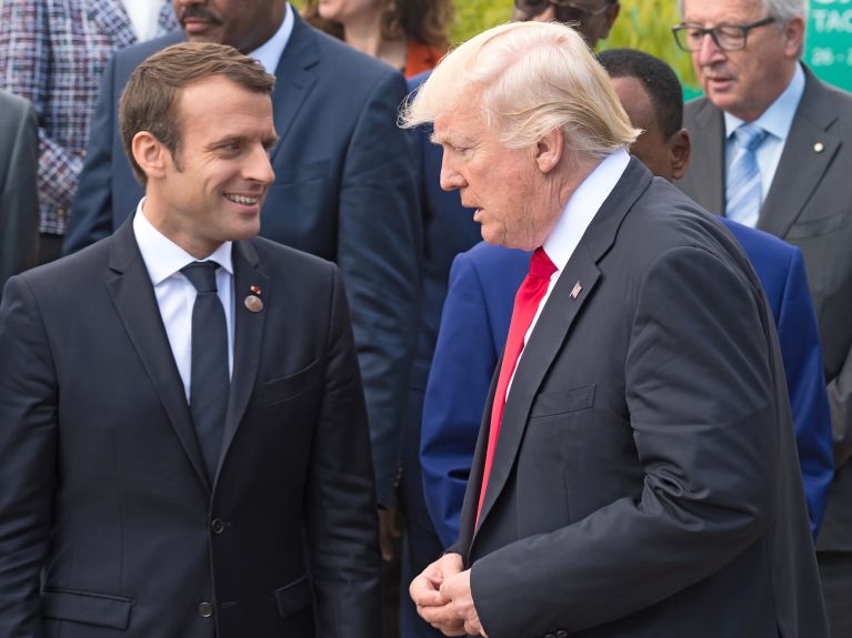 G7: Emmanuel Macron auf Konfrontatsionskurs mit Donald Trump