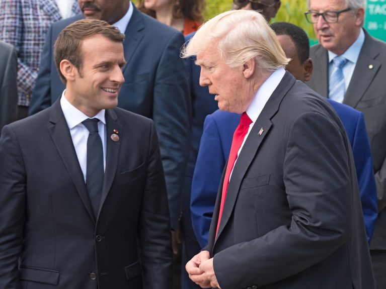 G7: Emmanuel Macron auf Konfrontatsionskurs mit Donald Trump G7: Emmanuel Macron auf Konfrontatsionskurs mit Donald Trump