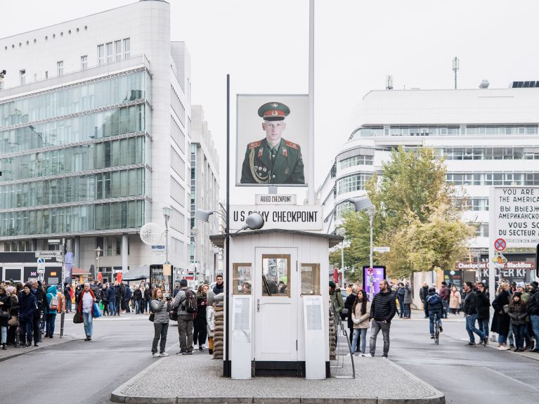 Checkpoint Charlie in Berlin