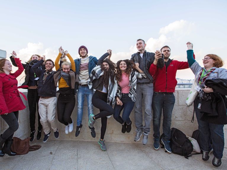 Making friends: young people from Germany and Israel