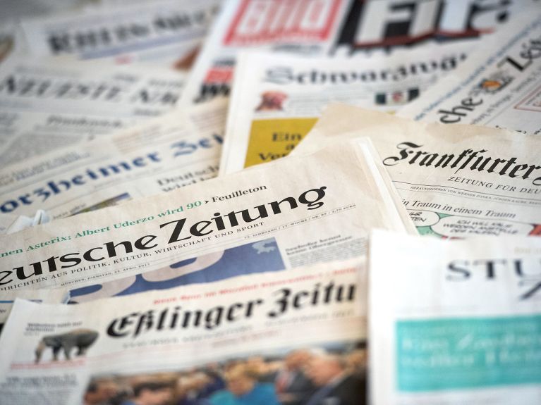 Zeitungen in Deutschland: Wichtige überregionale Zeitungen im Überblick.