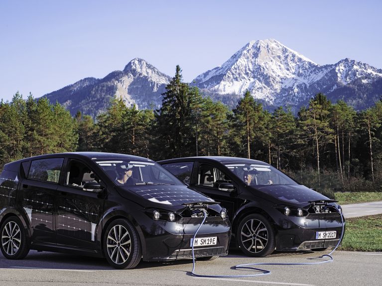 Sion: electric car with solar cells Sion: electric car with solar cells