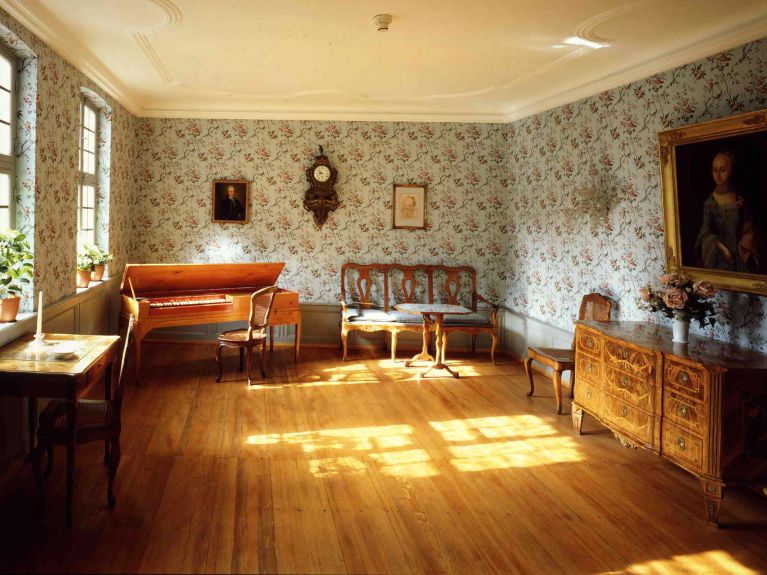 法兰克福歌德故居中的诗人房间