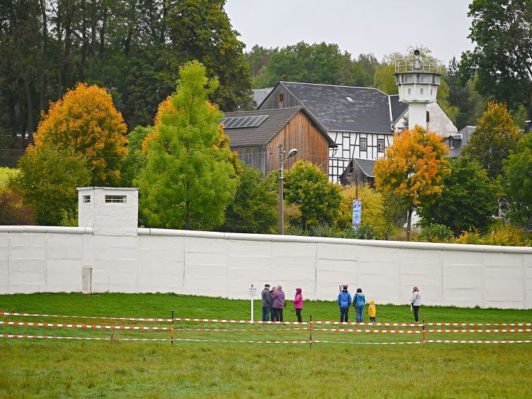 How do Germans feel about the fall of the Berlin wall today? 