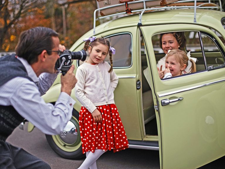 VW Beetle: symbol of the German economic miracle. VW Beetle: symbol of the German economic miracle.