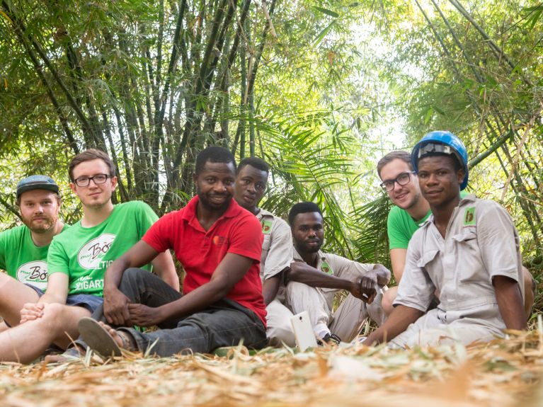 Die my Boo-Gründer in Ghana