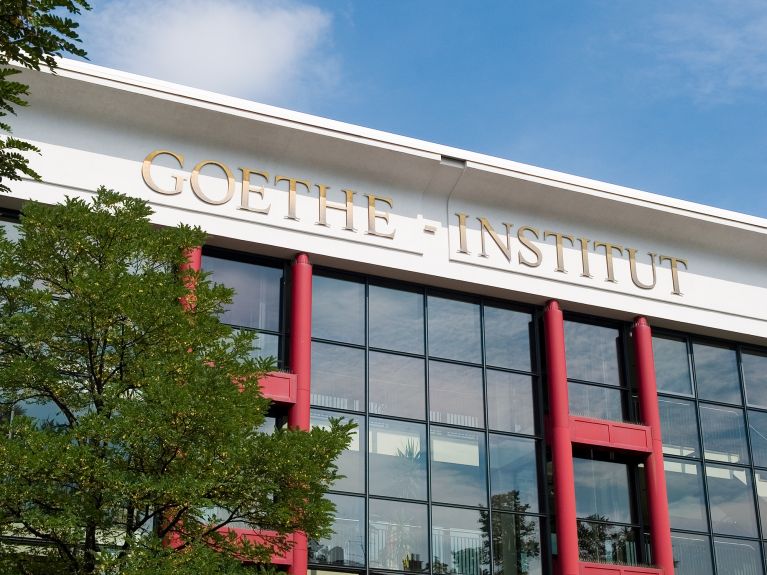 In mehr als 90 Ländern ist das Goethe-Institut präsent.