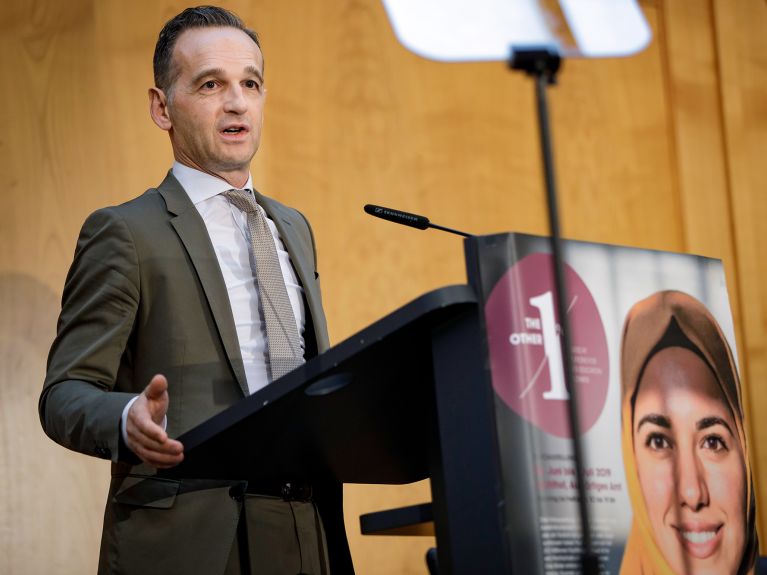 Außenminister Heiko Maas eröffnete die Konferenz.