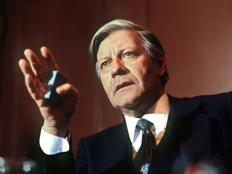 Altkanzler Helmut Schmidt (1918 - 2015)