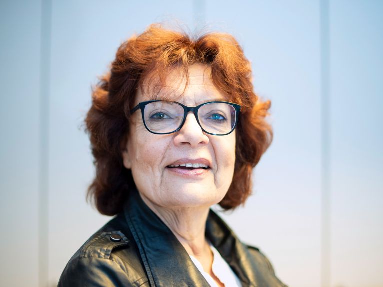 Claudia Korenke, Vorsitzende der DIG-Arbeitsgemeinschaft Frankfurt am Main. 