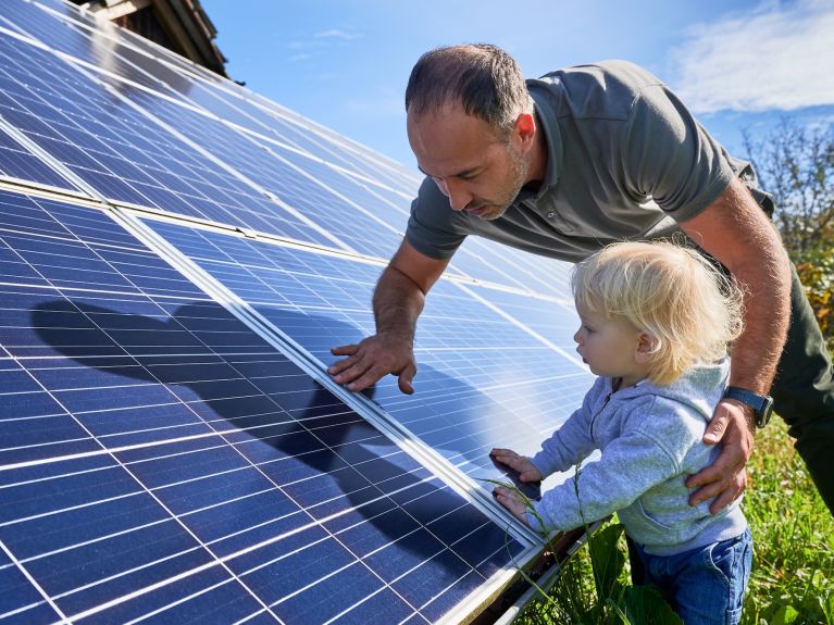 German households are investing in climate action. 