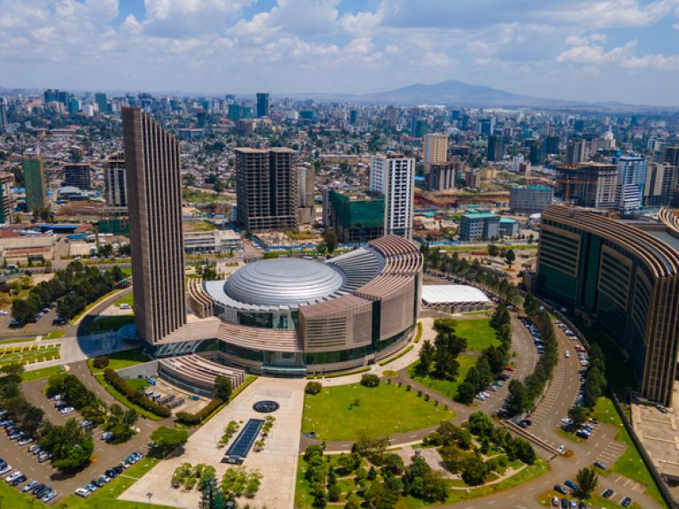 Addis Abeba, siège de l’Union africaine