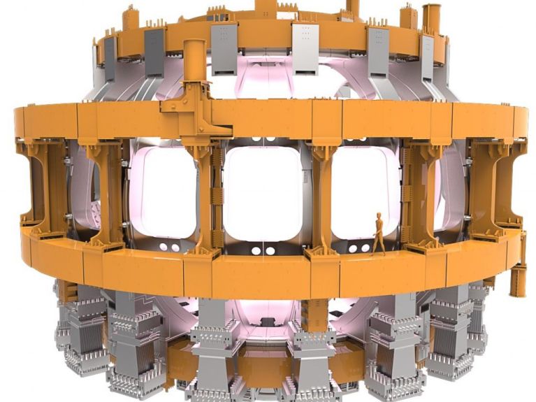 Model of a fusion reactor Model of a fusion reactor