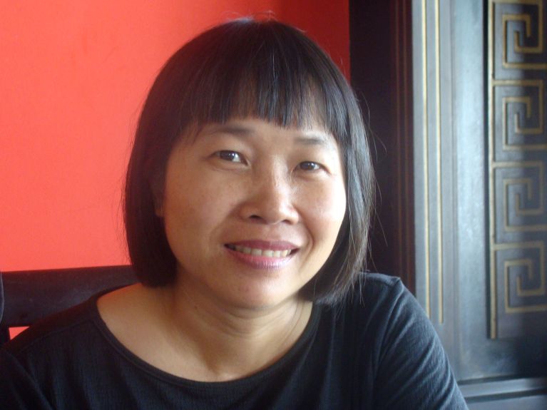 Die Autorin Nguyen Ngoc Tu