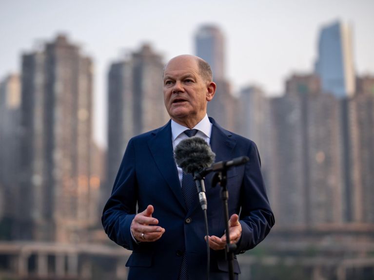 Federal Chancellor Olaf Scholz in China 