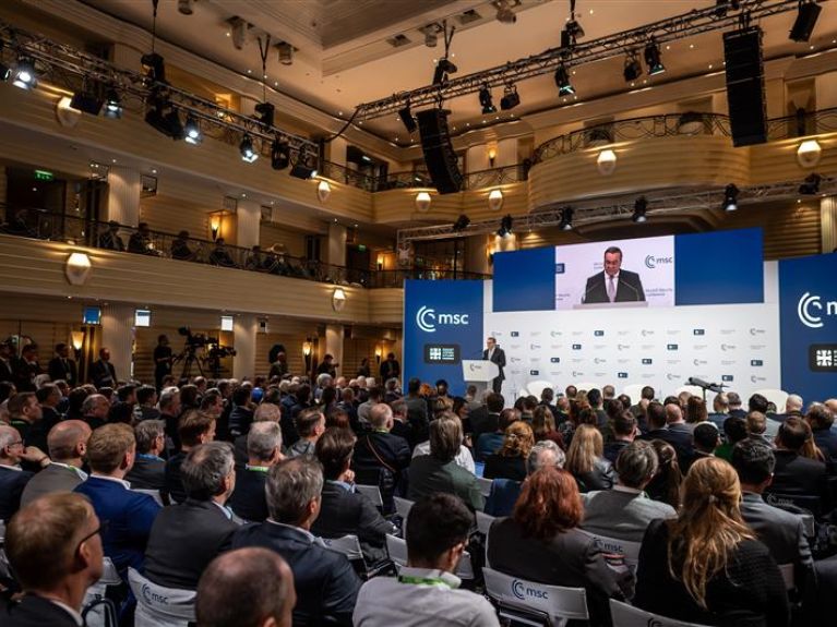 Münchner Sicherheitskonferenz beginnt Münchner Sicherheitskonferenz beginnt
