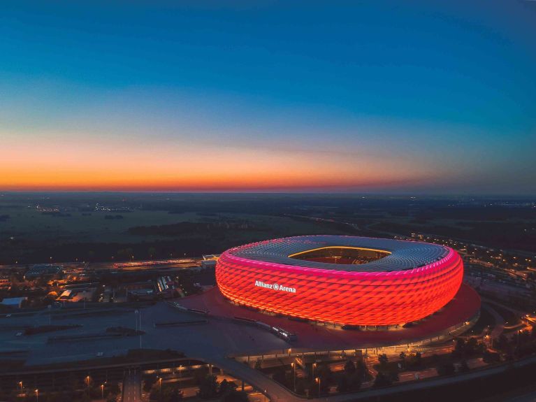 Стадион в Мюнхене 
