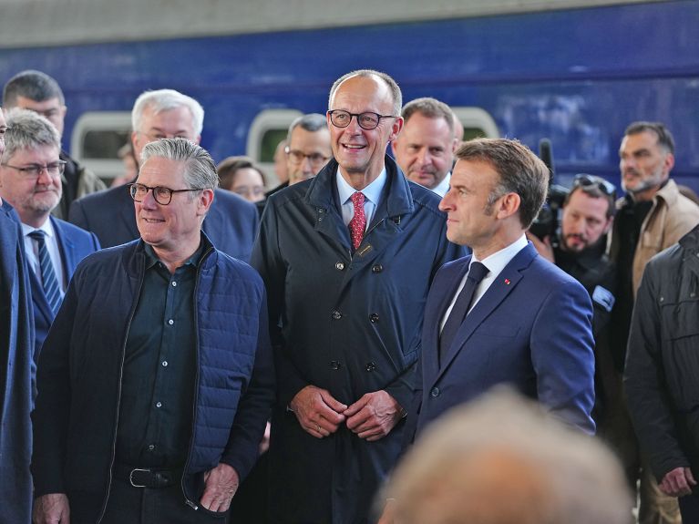 Starmer, Merz, Macron Starmer, Merz, Macron
