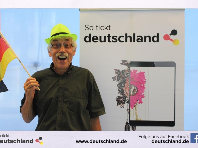 Fotobox am Tag der offenen Tür im Auswärtigen Amt 2017