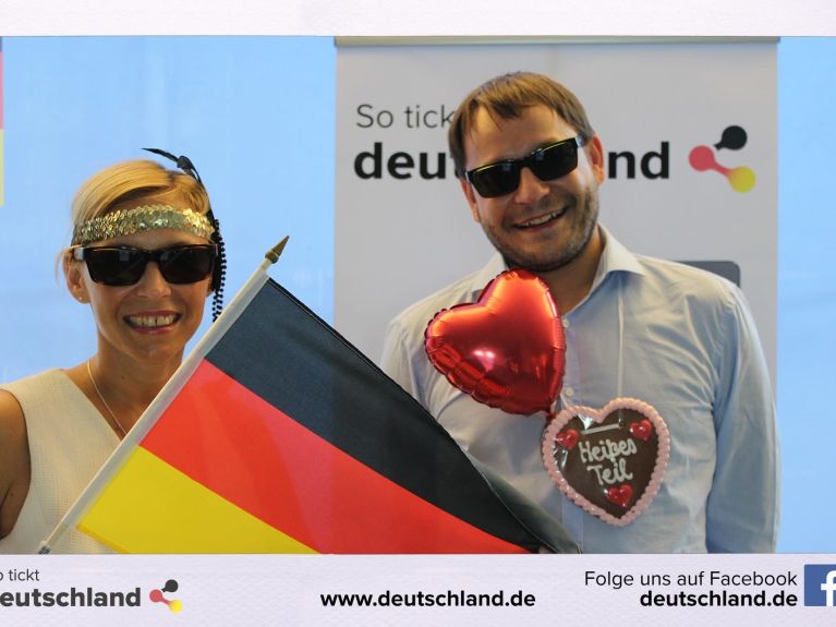 Fotobox am Tag der offenen Tür im Auswärtigen Amt 2017
