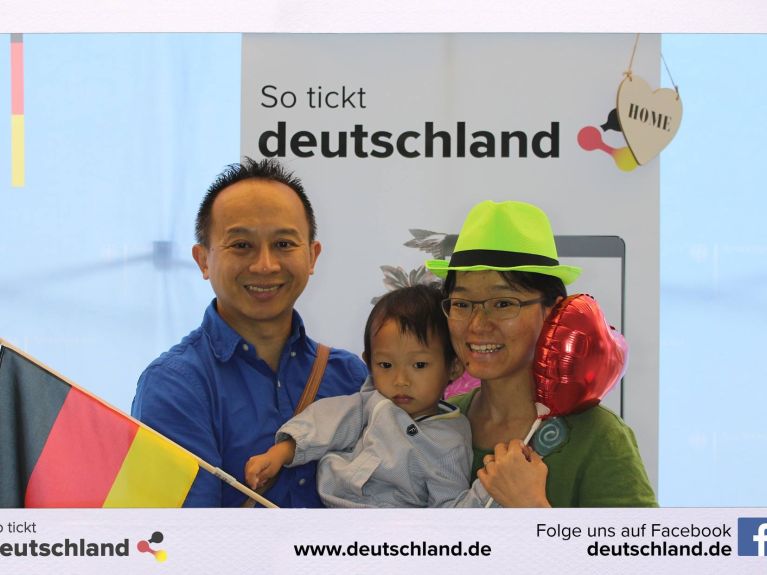 Fotobox am Tag der offenen Tür im Auswärtigen Amt 2017