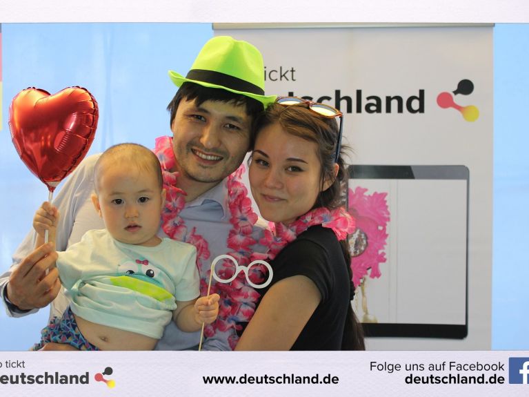 Fotobox am Tag der offenen Tür im Auswärtigen Amt 2017