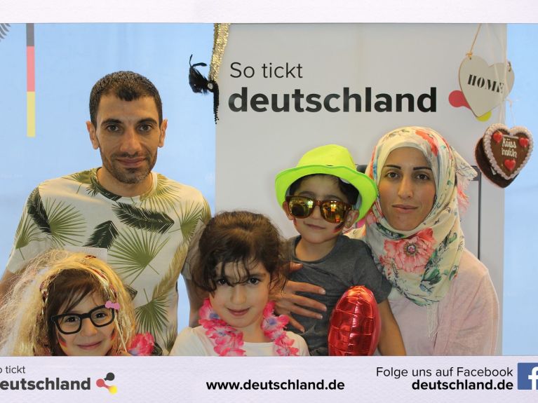 Fotobox am Tag der offenen Tür im Auswärtigen Amt 2017