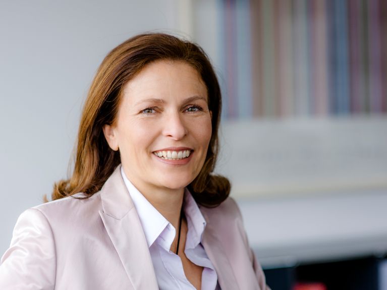 Stephanie Hartung hat die Bewegung Pulse of Europe mitgegründet. Stephanie Hartung hat die Bewegung Pulse of Europe mitgegründet.