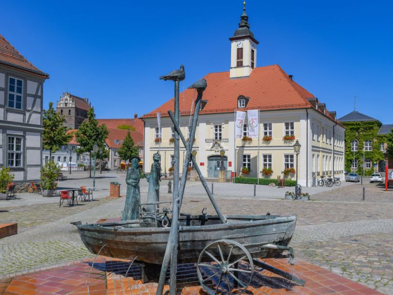 Große Stadt mit wenigen Einwohnern: Angermünde  