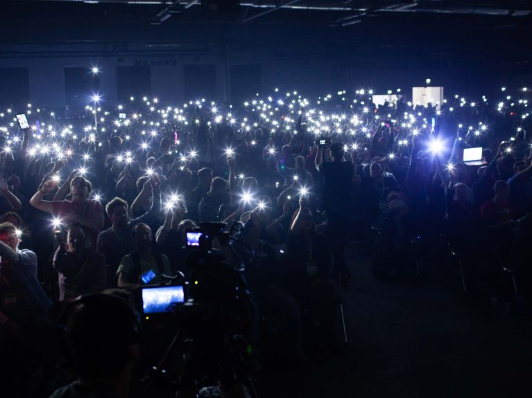 re:publica à Berlin : un festival de la pop culture numérique.