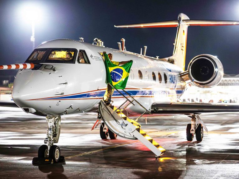 El avión de investigación HALO