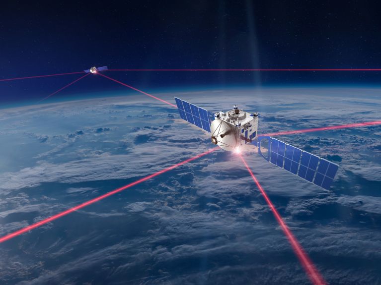 Laser communication in space is one of Mynaric’s strengths.